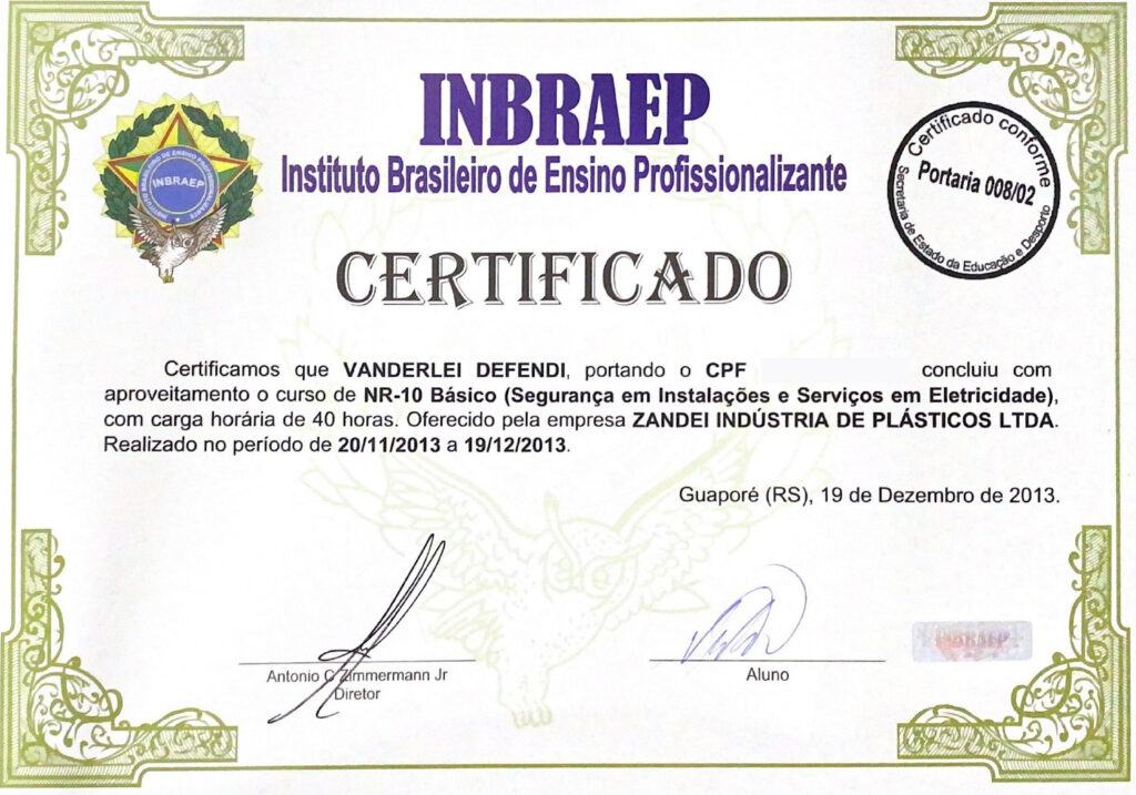 NR10 2013 sem dados